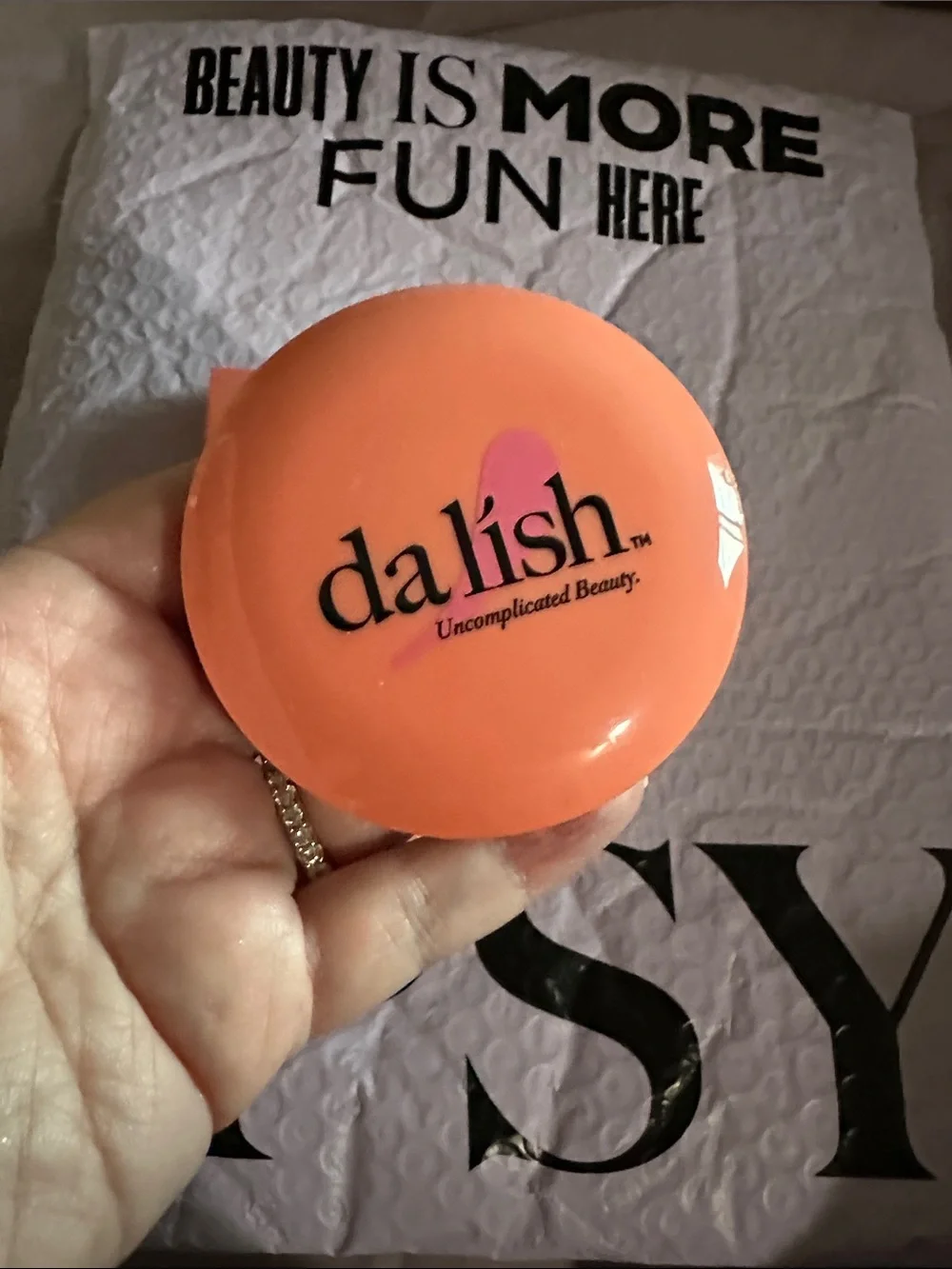 Da lish Powder Blush Duo — Peach & Pink